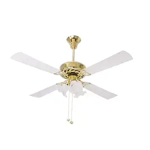 Crompton Uranus Decorative Ceiling Fan – antique design with lampshades and strong airflow