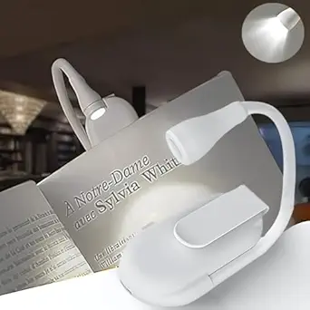 Clip-On Bedside Lamp with USB Charging