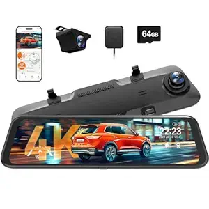 Smart Rearview Mirror with Backup Camera