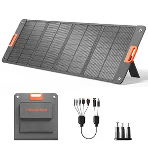 Portable Solar Panel + Power Station Starter Kit