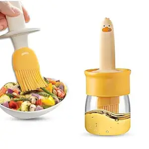 Mini Silicone Oil Brush and Bottle Set