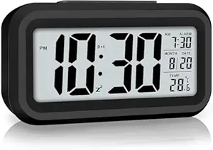 Smart Alarm Clock with Wireless Charging