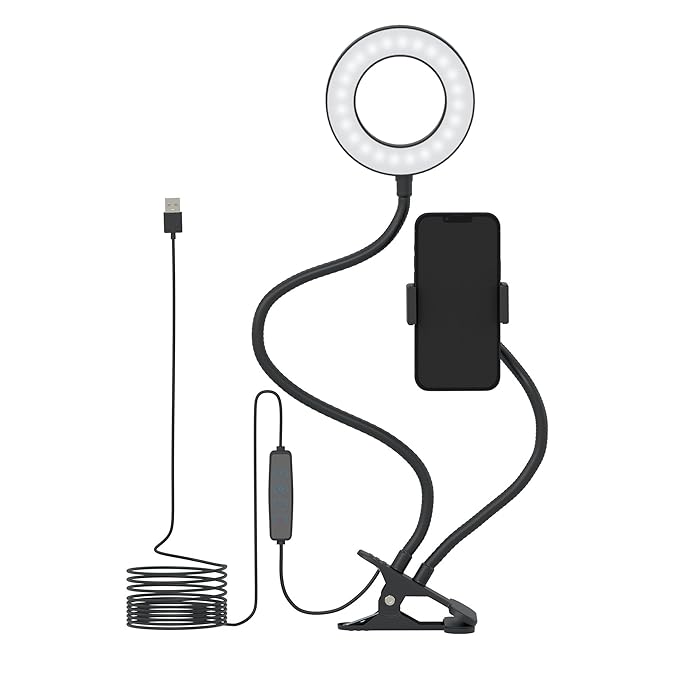 Clip-On Ring Light for Phones