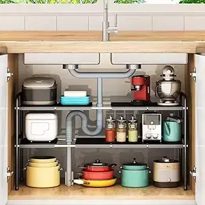 Adjustable Pantry Organizers - Best for kitchen shelves, pantries, and cupboards