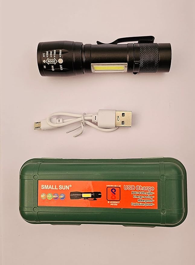 MI Pocket LED Flashlight with USB Charging